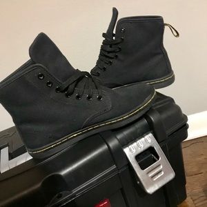 Women’s canvas dr.martens